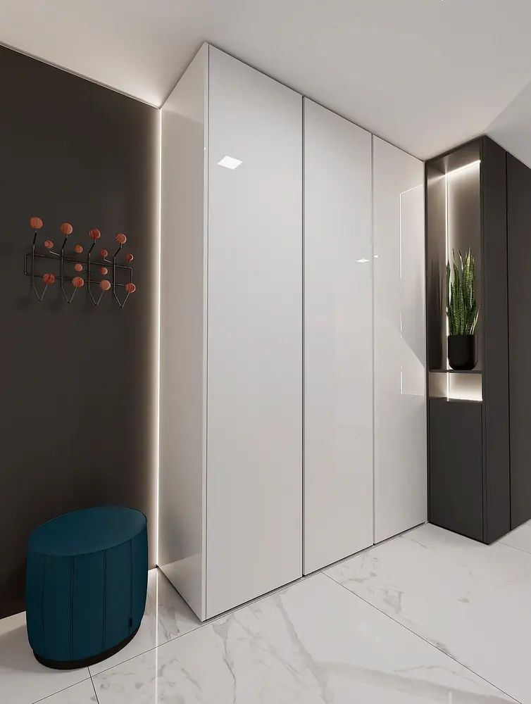 Dizajn bytu - predsieň nábytok